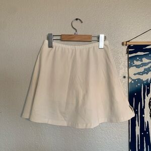 Elegant Cream Women's Skirt